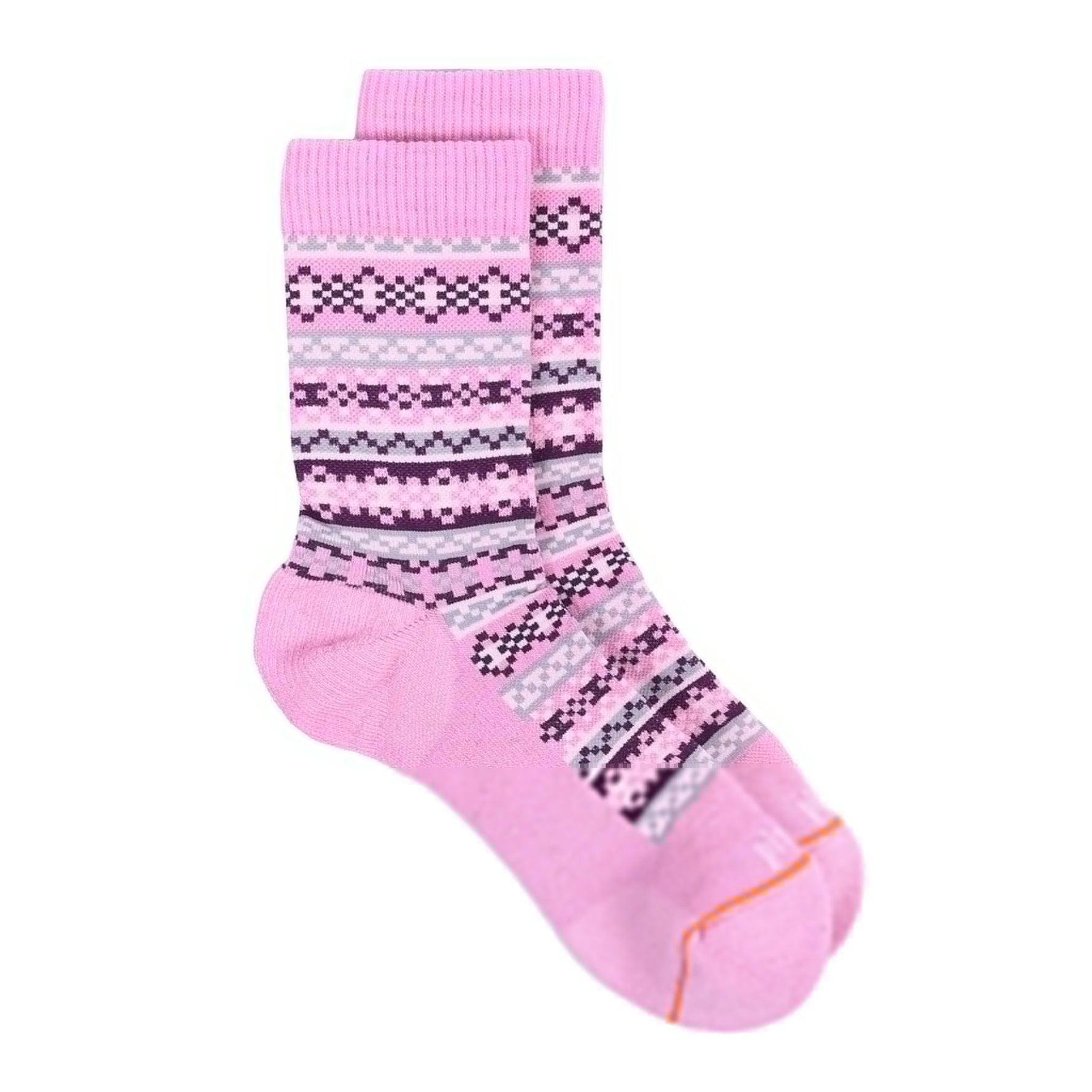 Halie Crew Sock Socks Pistil Designs Pink Small