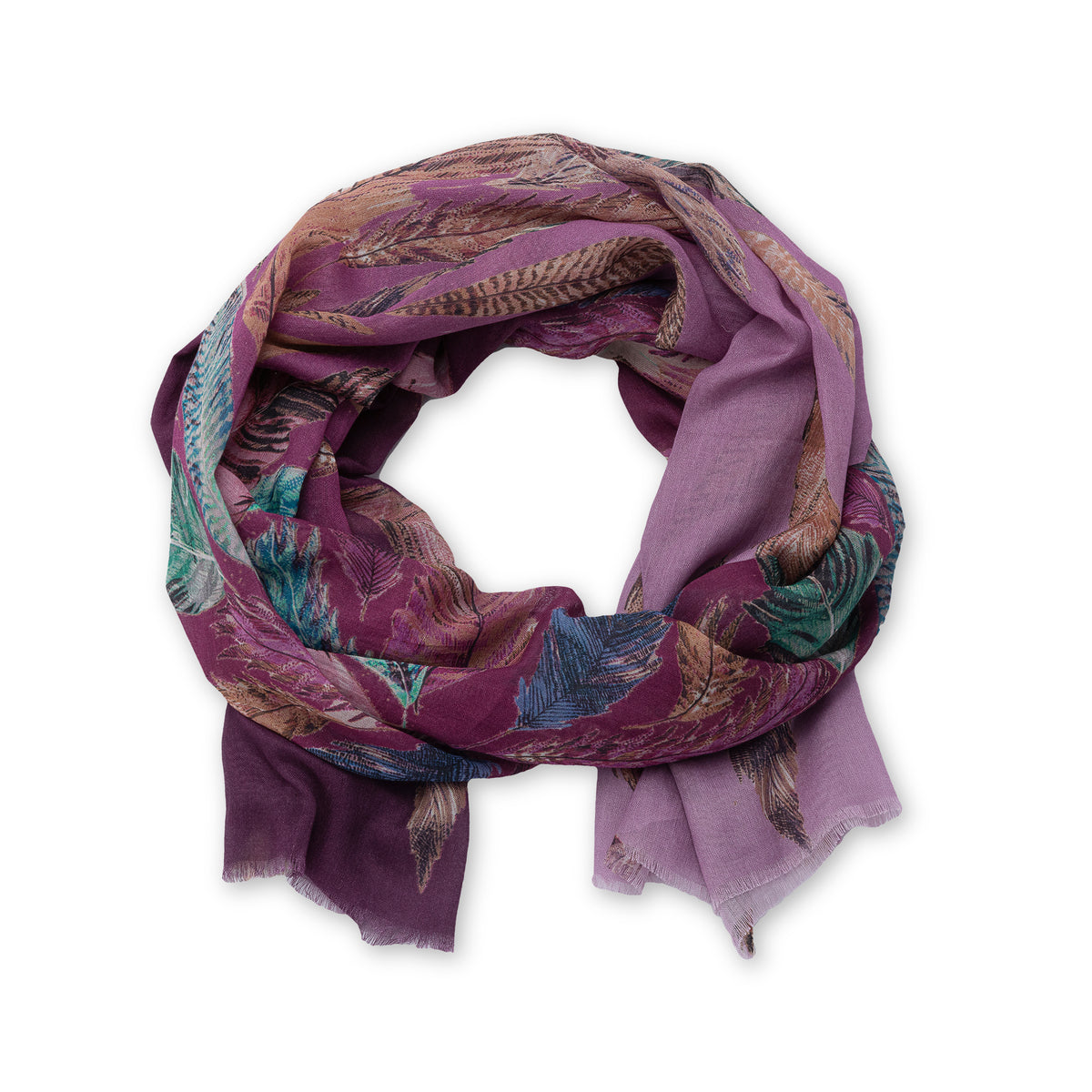 Plume Scarf Scarves Pistil Designs Plum