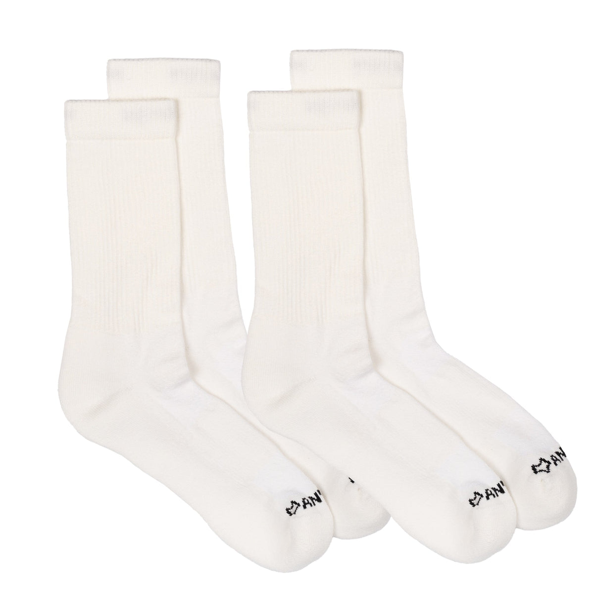Anywear Essential Lightweight Crew Sock 2 Pack Anywear Pistil Designs