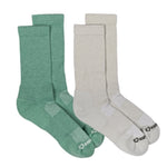Anywear Essential Lightweight Crew Sock 2 Pack Anywear Pistil Designs Fern/Moss S/M