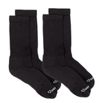 Anywear Essential Lightweight Crew Sock 2 Pack Anywear Pistil Designs Black/Black L/XL