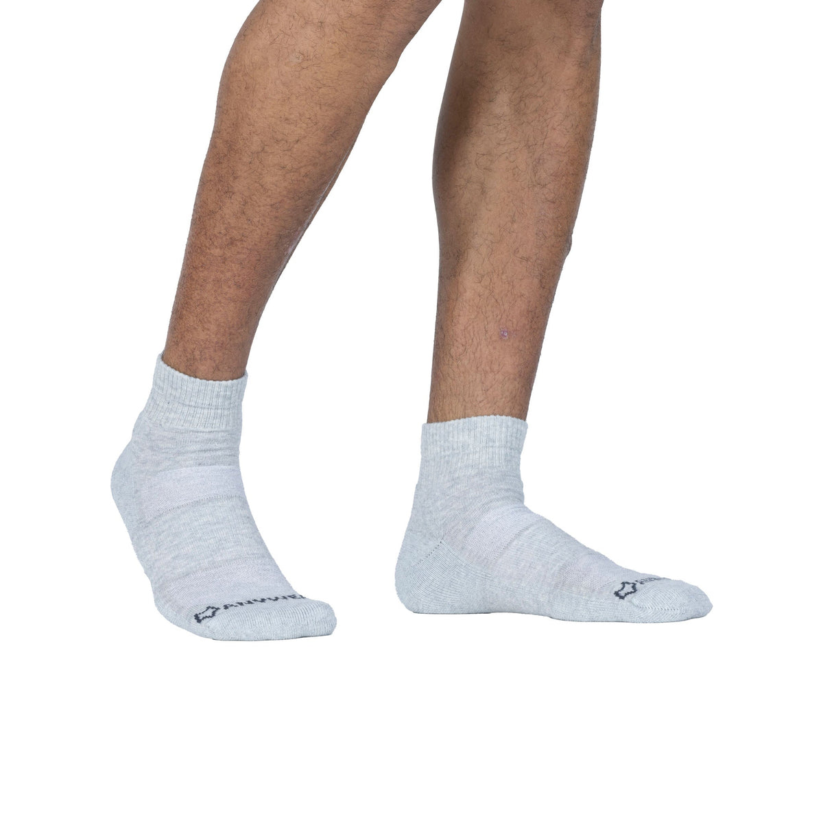 Anywear Essential Lightweight Quarter Crew Sock 2 Pack Anywear Pistil Designs