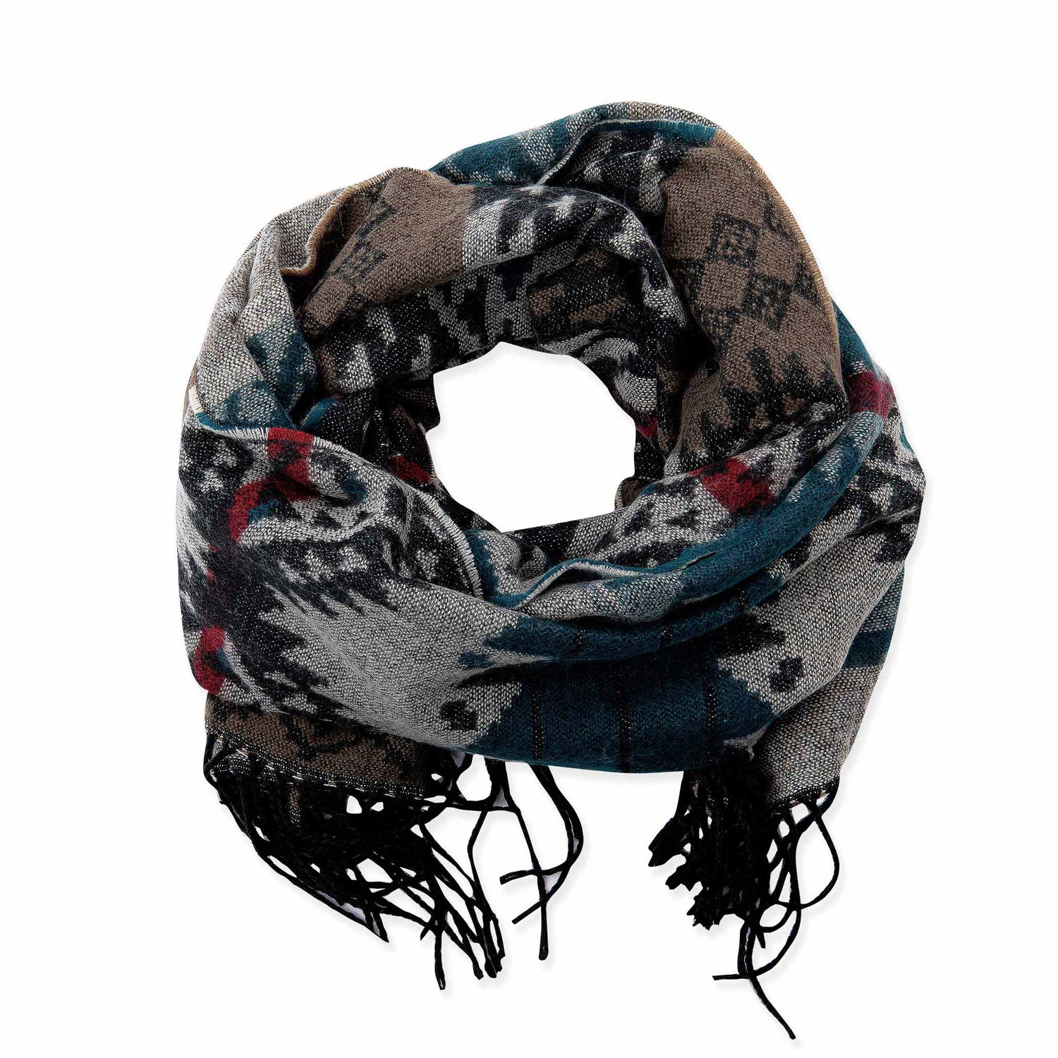 Danica Scarf Scarves Pistil Designs Teal